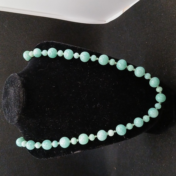 Rope Length Vintage Chinese Crumb Bead Necklace 26 inches - Picture 7 of 7